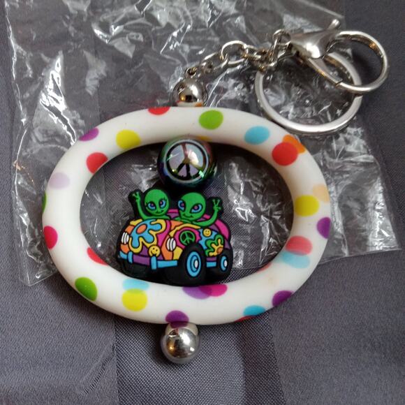 Beaded keychain15 - Picture 3 of 4